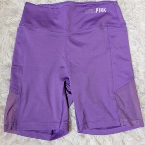 Lavender Bike Shorts, Victoriaw Secret Pink